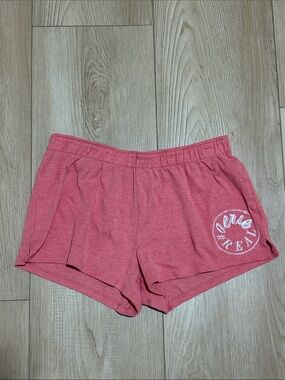 Aerie Pink #aerieREAL Lounge Shorts 2015 Logo Waistband XS